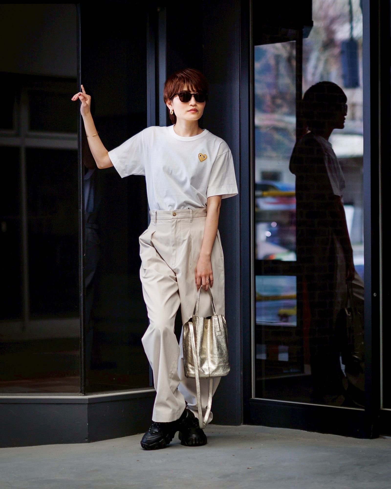 J.B. ATTIRE - ジェービーアタイア High waist trouser(JBS-2503 J.B. ATTIRE - ジェービーアタイア High waist trouser(JBS-2503