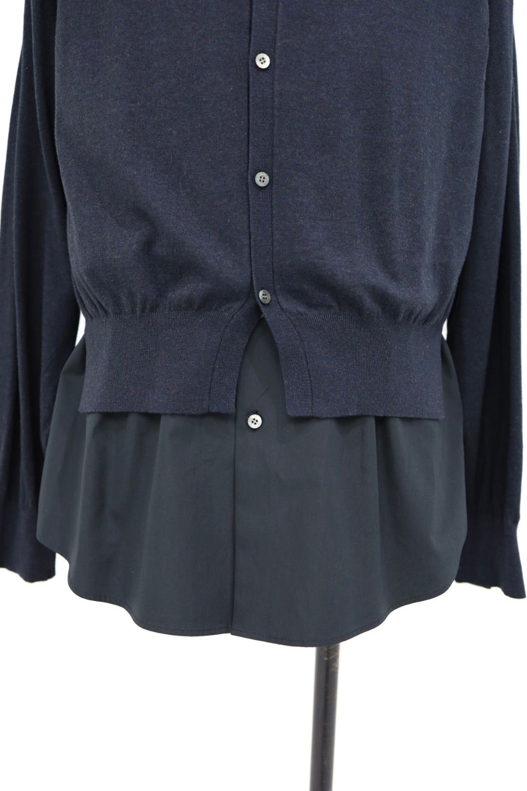 YOKE 26SS Connected Cardigan Shirt(YK26SS01248S)CHARCOAL