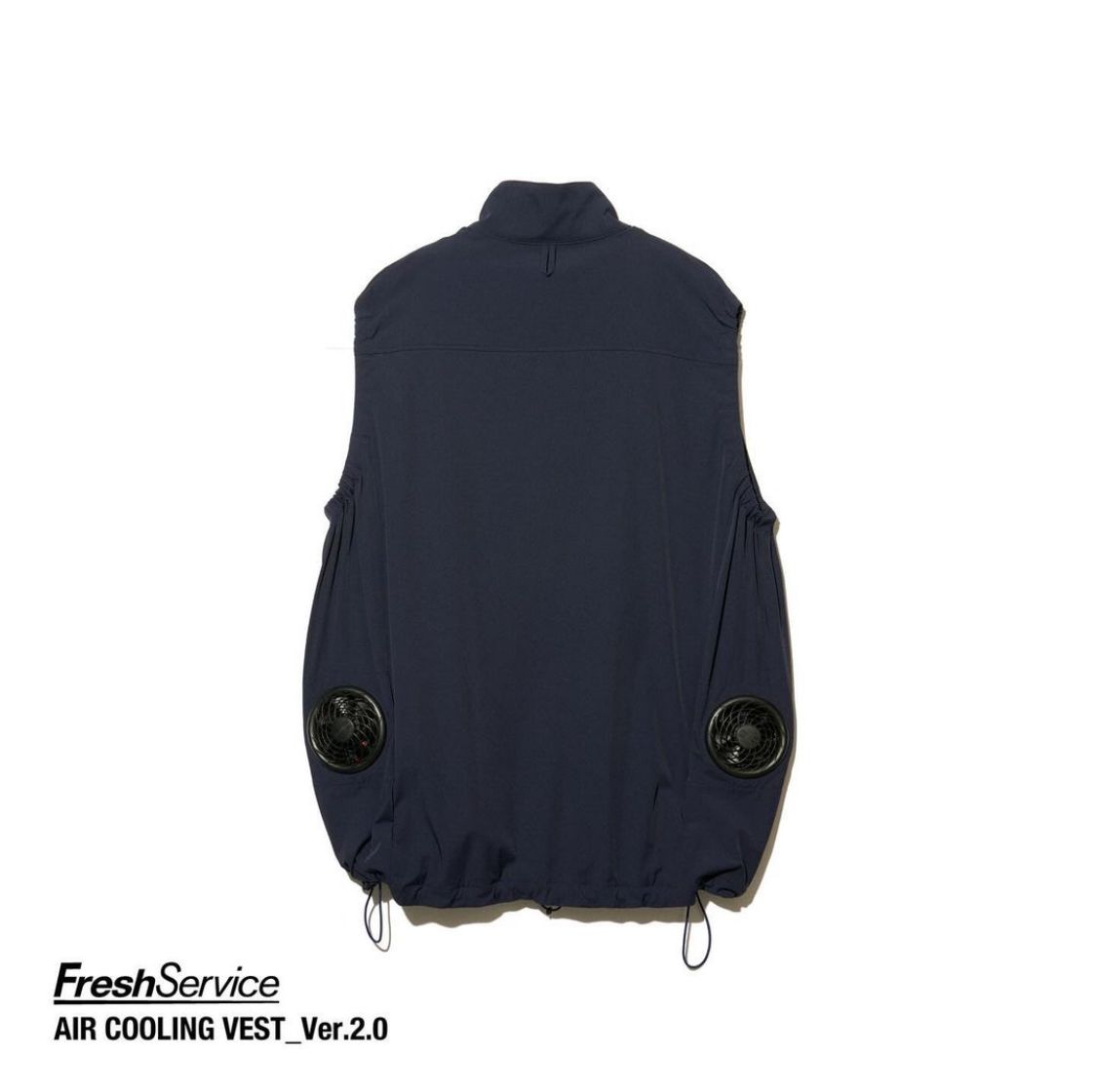FreshService 空調服 冷却機能付き ノースリーブ AIR COOLING VEST_Ver.2.0