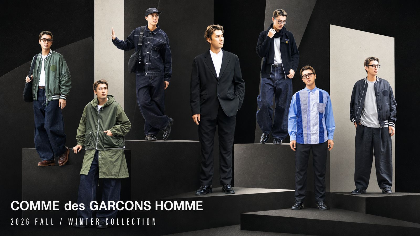COMME des GARCONS HOMME 2026FW☆8月7日(金)発売！