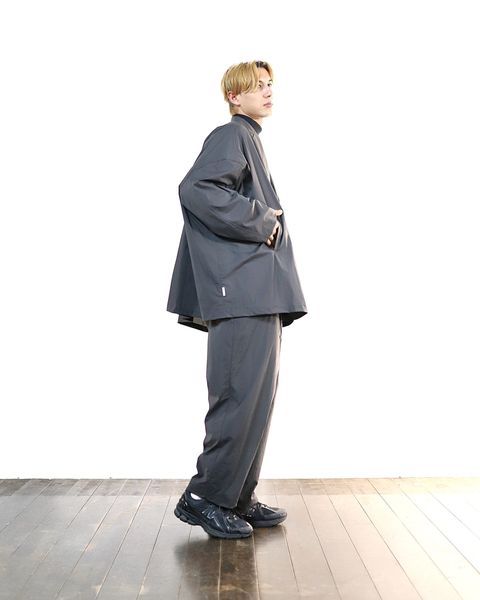 S.F.C 24SS エスエフシー 24SS NYLON SHIRT JACKET&NYLON BAGGY Style 2024.2.22