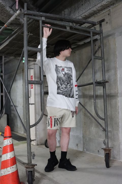 ©SAINT M×××××× 22SS VLONE LS TEE style.2022.4.6. ※4月9日(土)発売