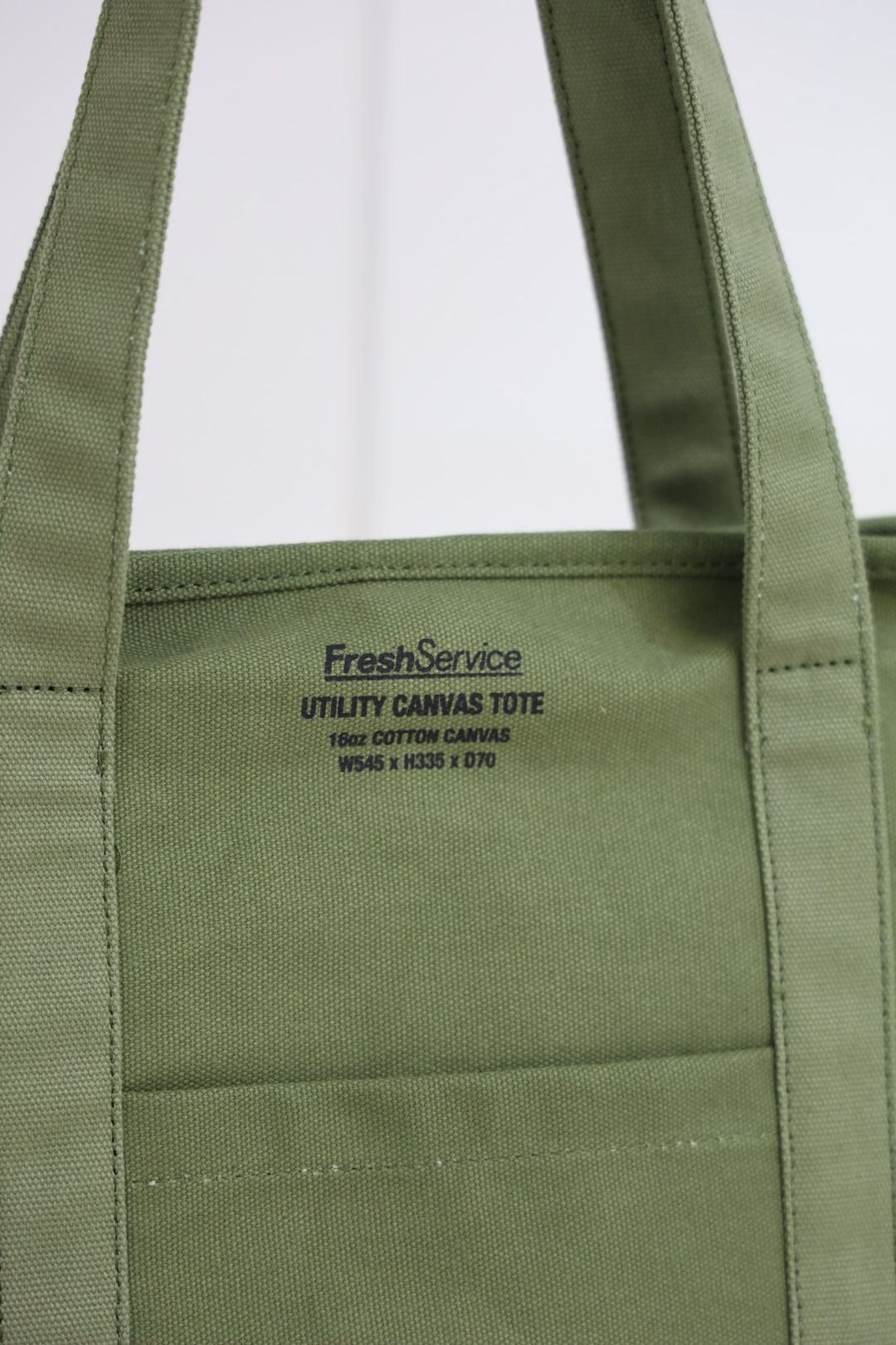 FreshService UTILITY CANVAS TOTE(FSP263-90057)KHAKI☆8月15日(土)新作発売！