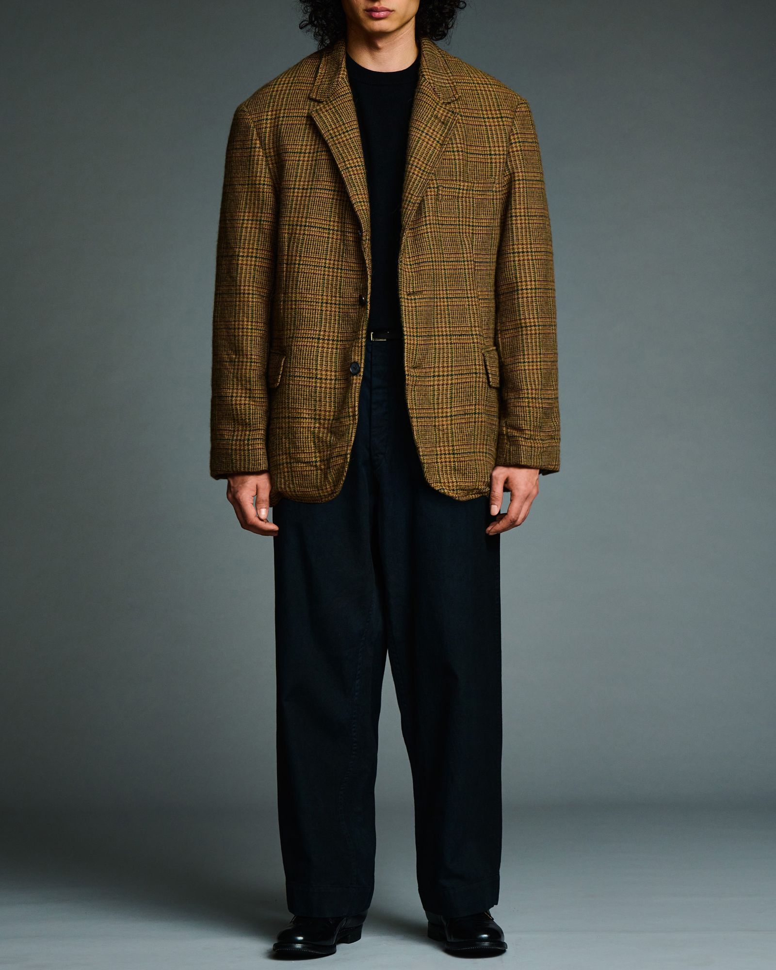 アプレッセ 2026 STYLE2 Washed Alpaca Wool Tweed Jacket(26AAP-01-28)BROWN☆10月17日(土)新作発売！