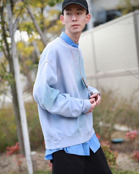 YOKE ヨーク23SS Garment Dye Yoke Sweat Shirtスタイル