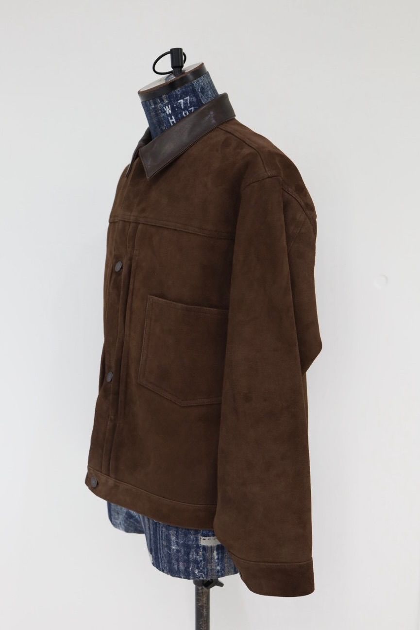 アプレッセ 2026 STYLE1 Vintage Suede Leather 1st Type Jacket(26SAP-01-07)BROWN☆12月13日(土)発売！