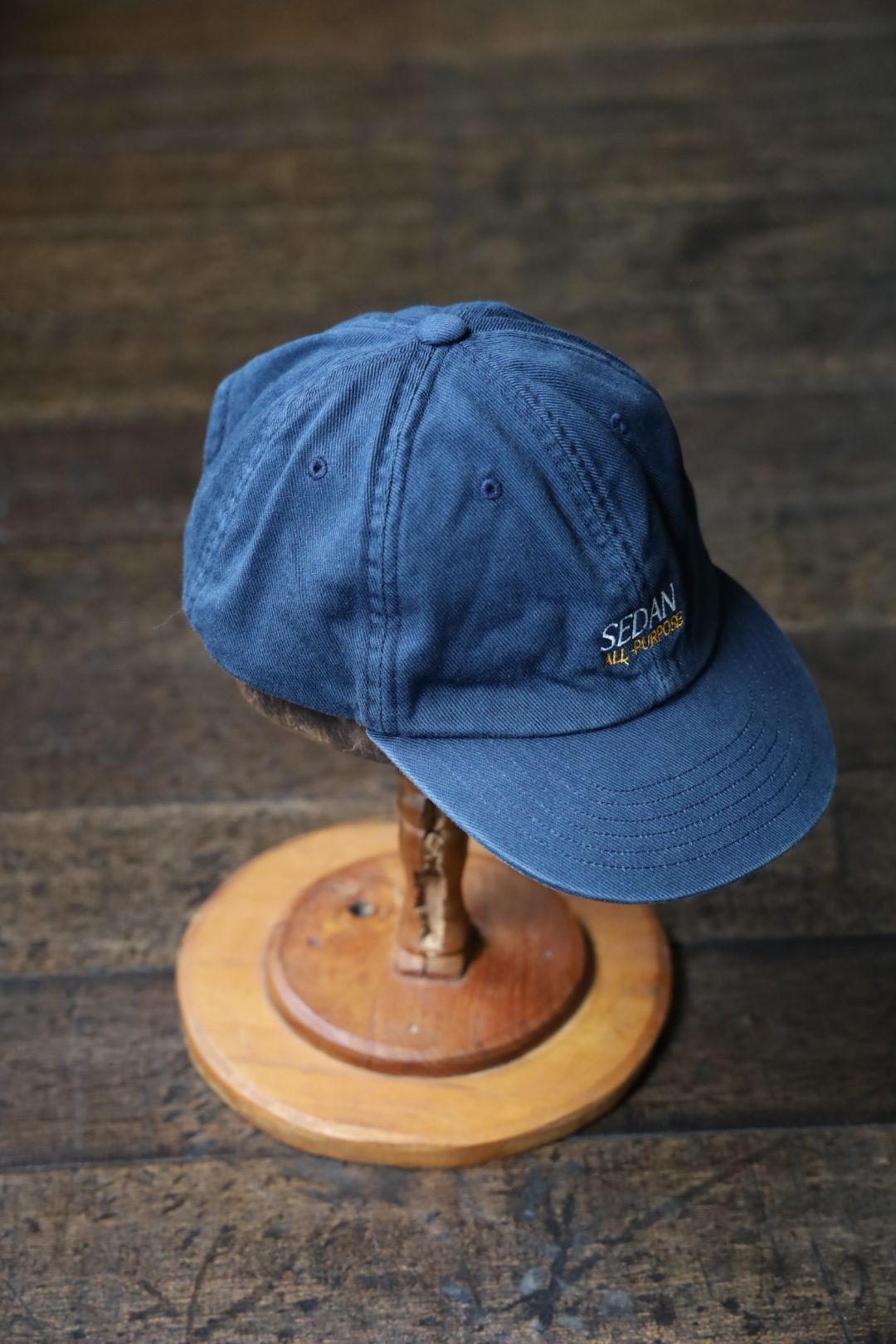 セダンオールパーパス FW25 OG Logo Vintage Washed Cap(SD25F-CP02) Navy