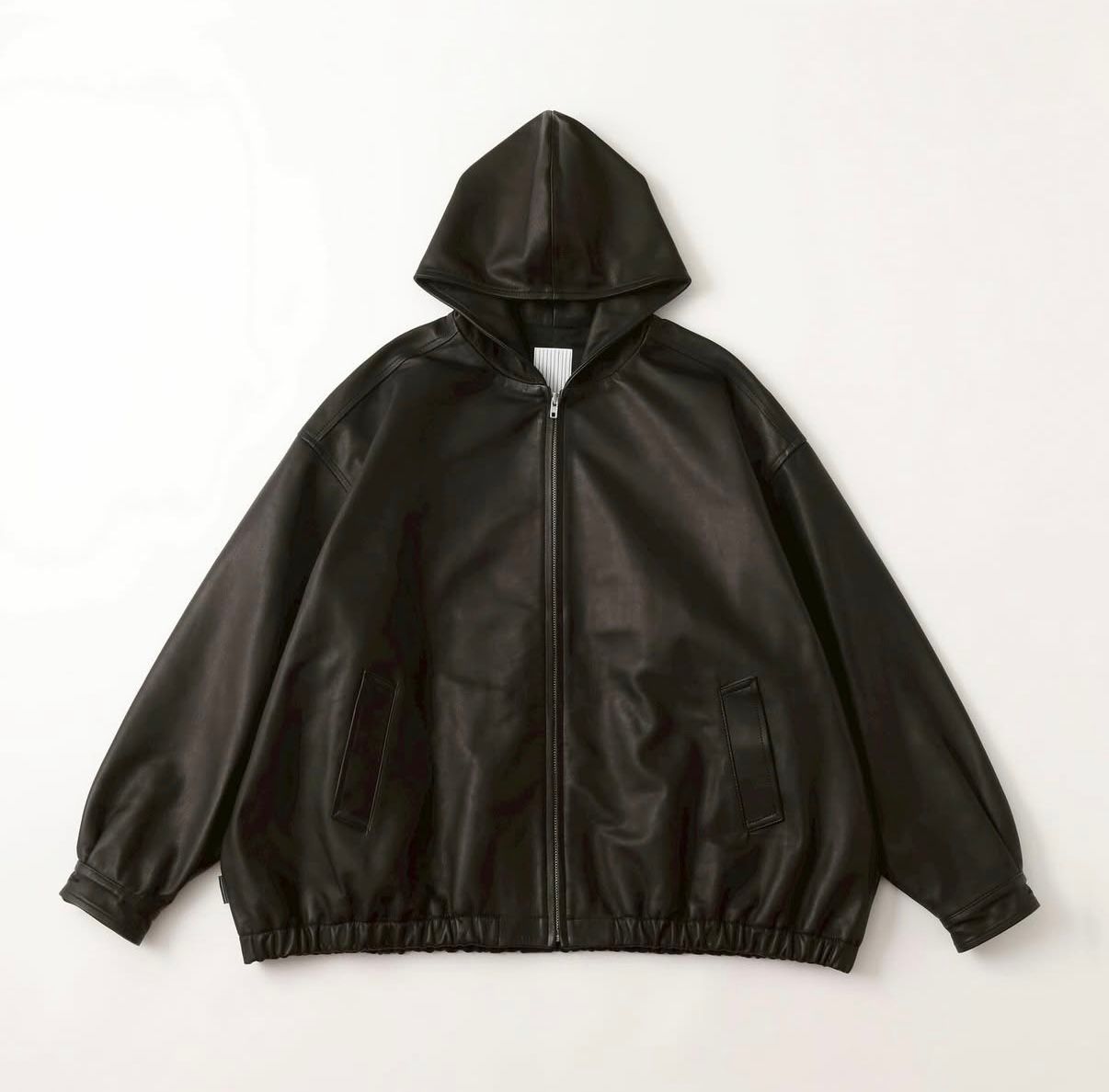 S.F.C 25FW エスエフシー LEATHER HOODIE JACKET(SFCFW25J01)Black★11月22日(土)発売！