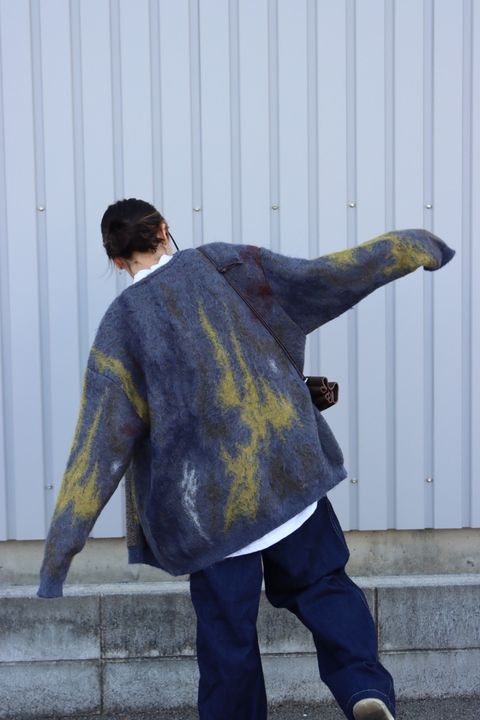 YOKE 22AW STILL JACQUARD CARDIGAN style 2022.8.31