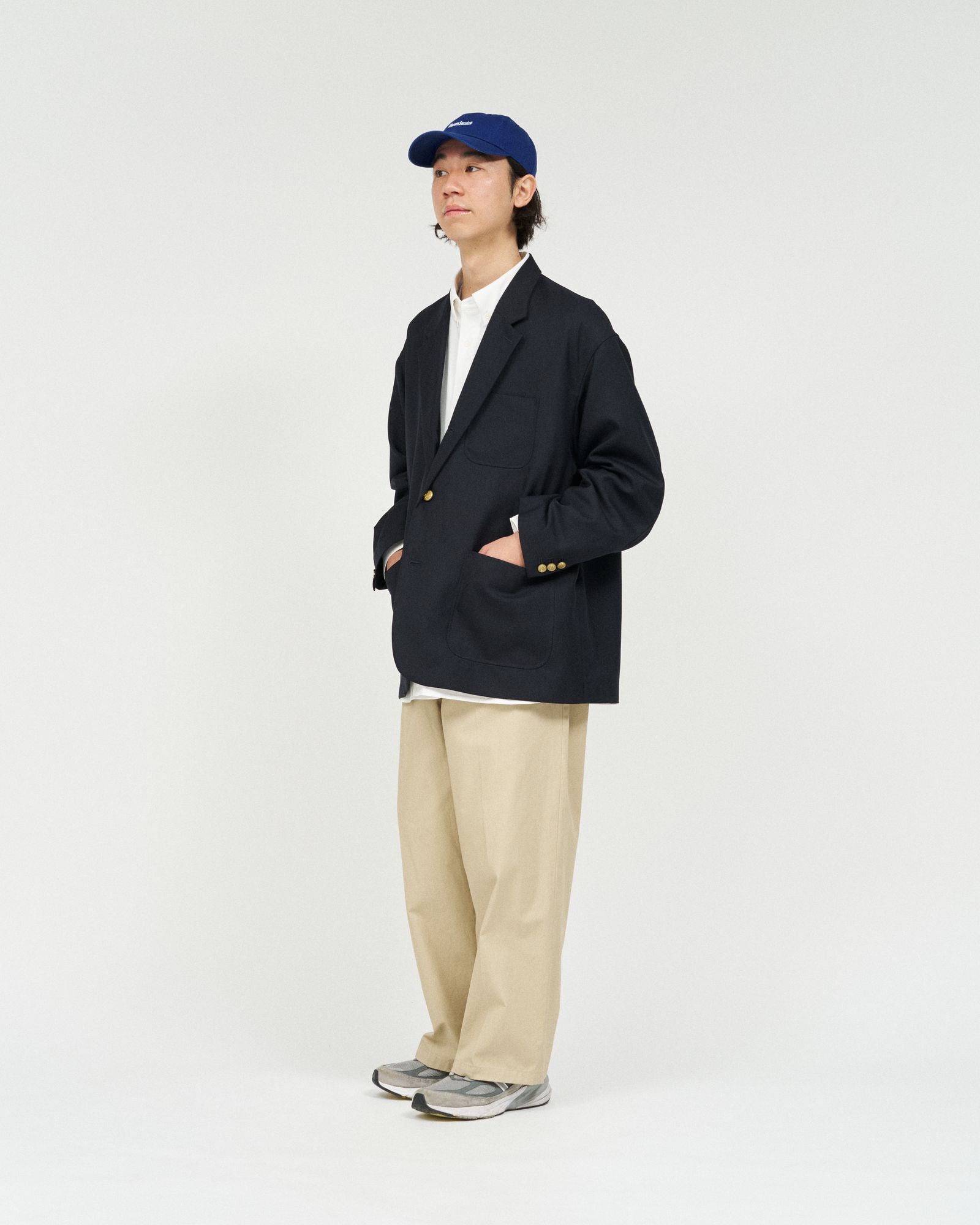 フレッシュサービス WOOL SERGE COLLEGE BLAZER (FSC261-10212)NAVY★2月14日(土)発売