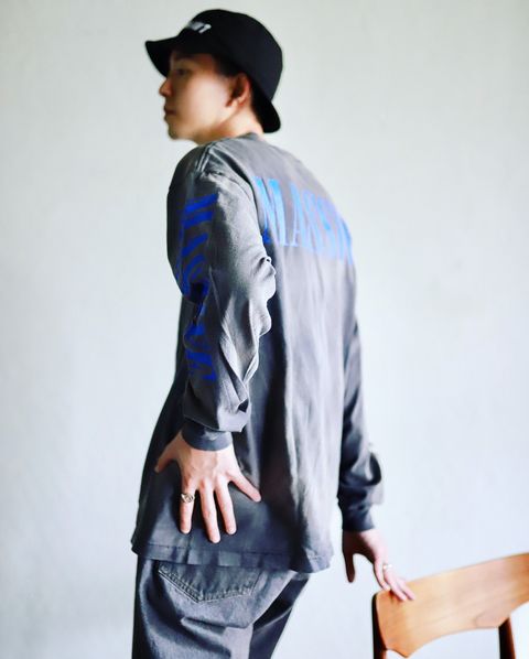 ©SAINT Mxxxxxx セントマイケル 23AW MASSIVE LS TEEスタイル