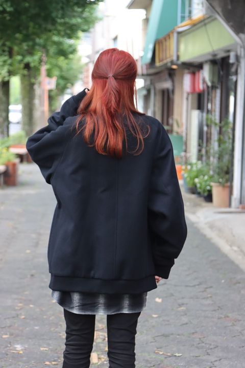 ATON 22FW 新作LETTERMAN JACKET style.2022.9.29