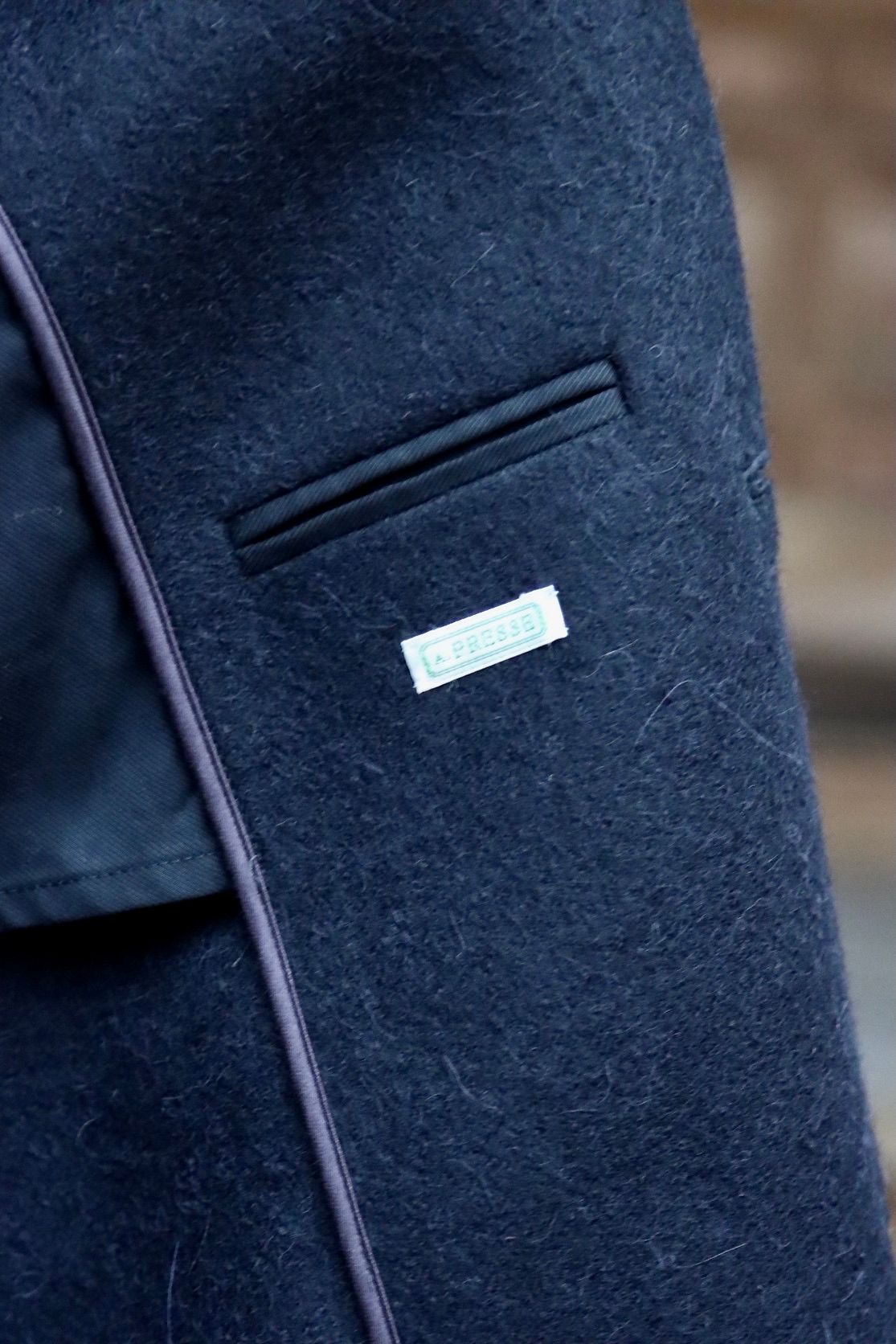 A.PRESSE Chester Coat(21AAP-01-03H)NAVY style
