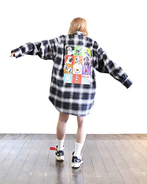 doublet 新作DOUBLET x PZ TODAY "PET ROBOT" SHIRT style 2024.2.16
