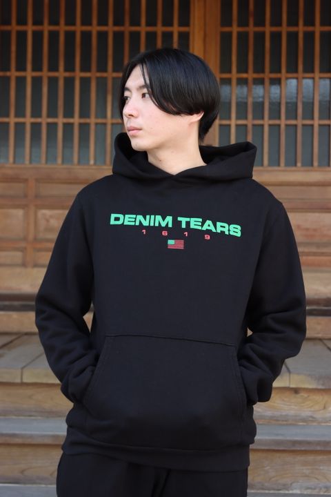 Denim Tears 1619 Tyson Beckford HOODIE(201-101-05) style.2021.8.29.