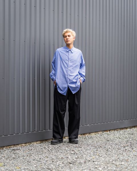 Graphpaper SIDOGRAS L/S Oversized Regular Collar Shirt 6月14日(土)新作発売！