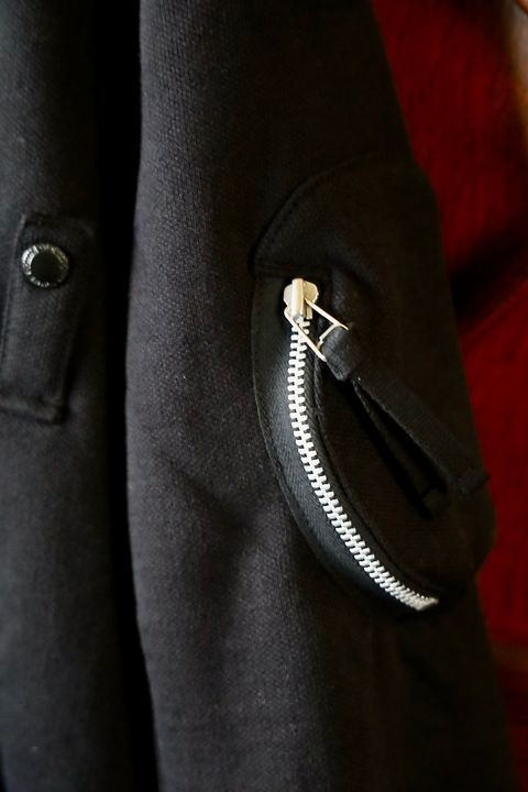 COMME des GARCONS HOMME 綿ウール裏毛MA-1ジャケットスタイル2025.11.10.