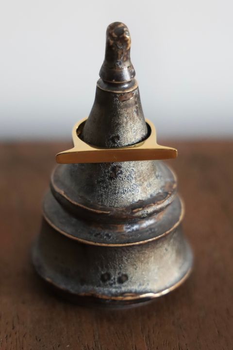 XOLO JEWELRY リング / Surface 3D Ring-Gold-(XOR106G)