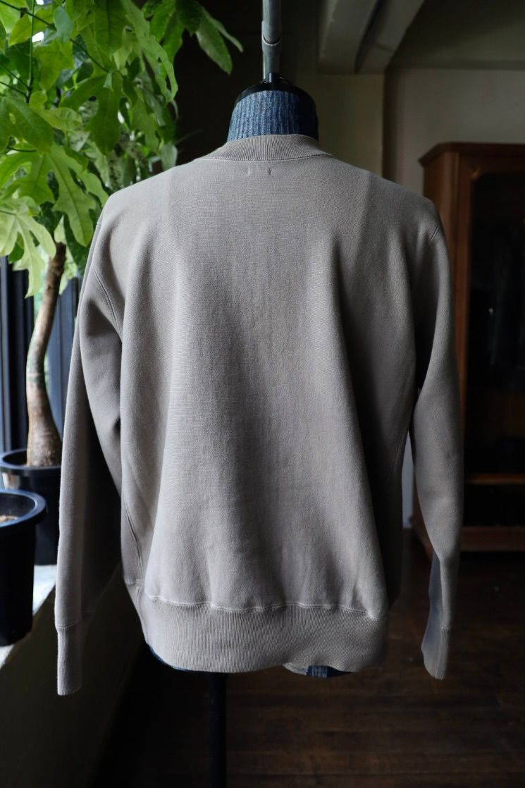 アプレッセ 2025 STYLE2 Vintage Half Zip Rib Collar Sweatshirt(25AAP-05-07)GRAY☆8月23日(土)発売！