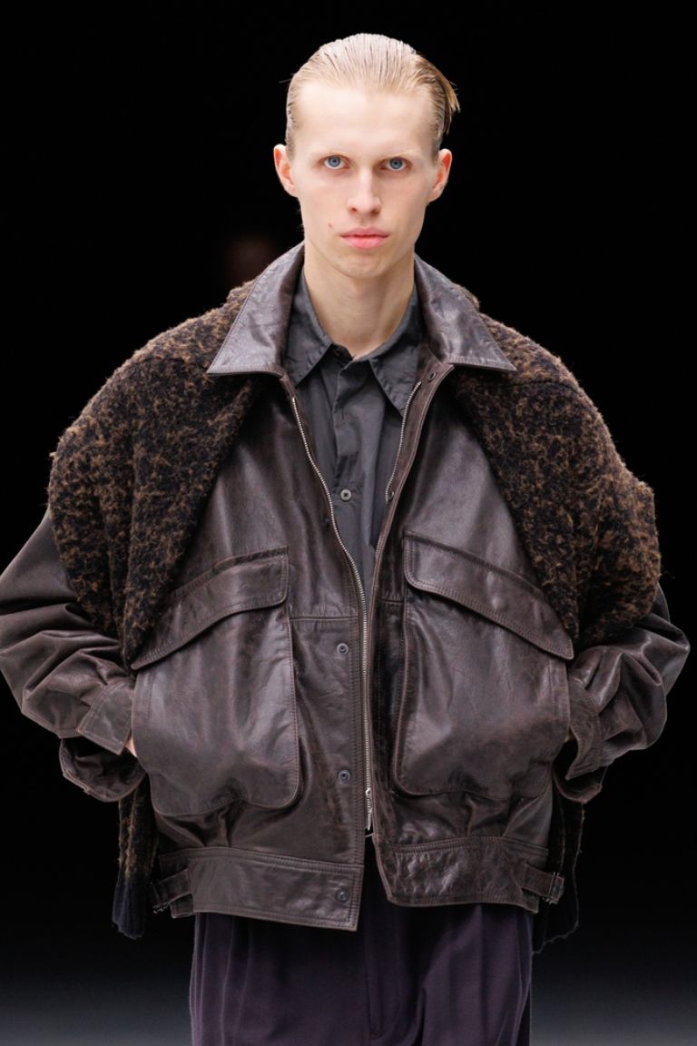YOKE 26FW Leather Flight Jacket(YK26FW01304B)Dark Brown★9月5日(土)発売！