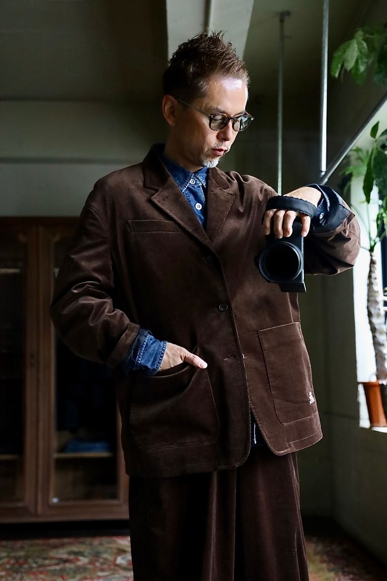 170cm/58kg 着用サイズ M.