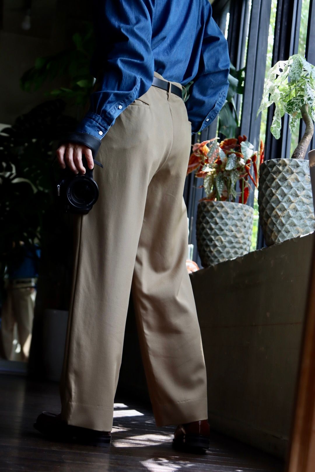 A.PRESSE Vintage Wool Trousersスタイル | 3595 | mark