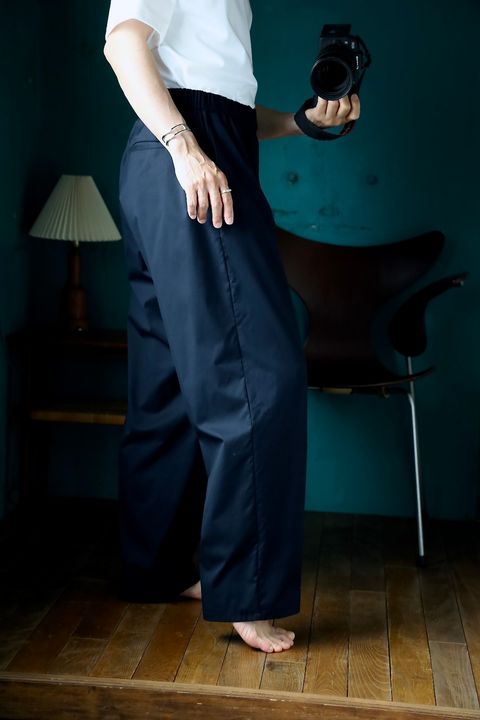Graphpaper Solotex Twill Chef Pants(NAVY)スタイル