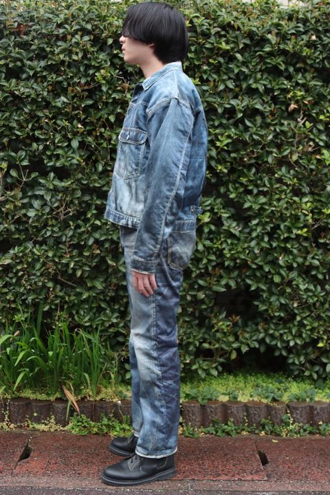 ジュンヤワタナベマン22SSベルベルジン×Levi'sトリプルネームジャケット style.2022.4.14.
