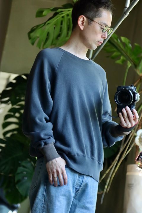 A.PRESSE Vintage Sweatshirtスタイル.2023.5.25.