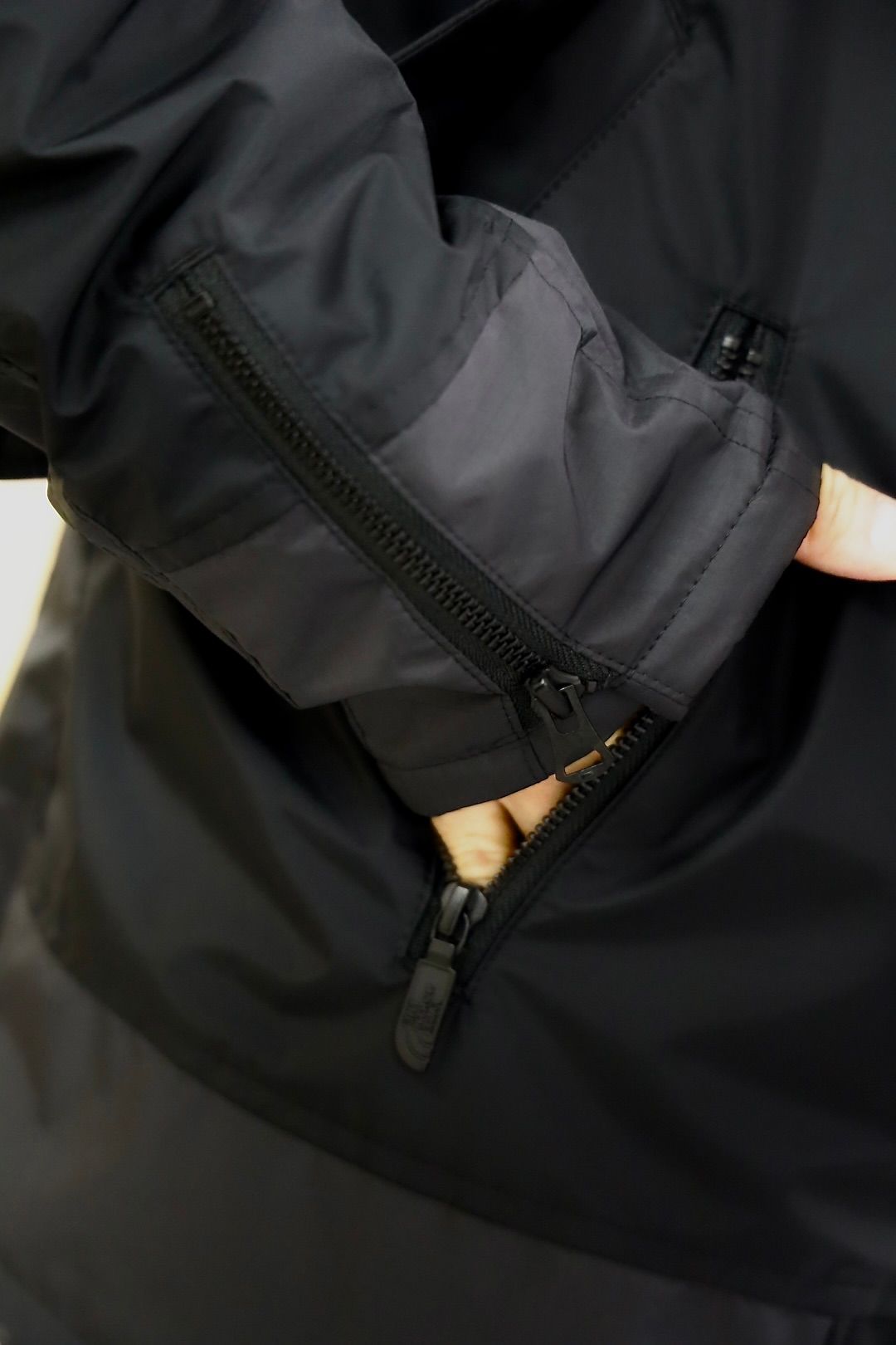 アイジュンヤワタナベマン 26SS THE NORTH FACE Wネーム ナイロンライダースジャケット(WQ-J914-100)BLACK☆3月20日(金)発売！