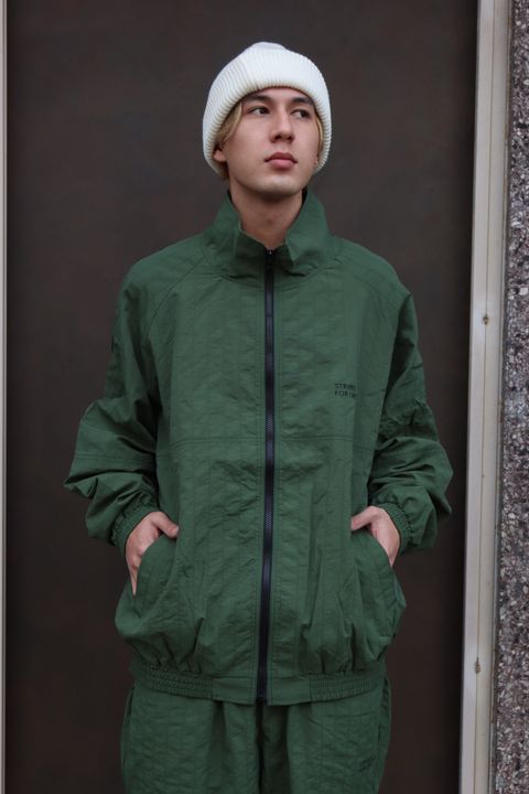 S.F.C 新作STRIPE STITCH JACKET スタイル 2024.1.25