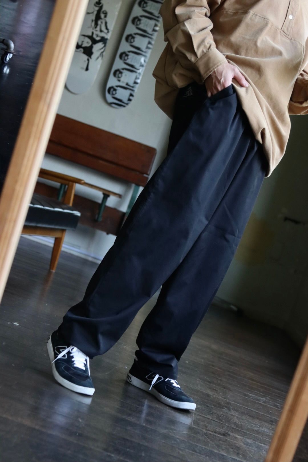 フレッシュサービス CORPORATE EASY PANTS(FSC252-40011B)BLACK☆5月24日(土)発売！