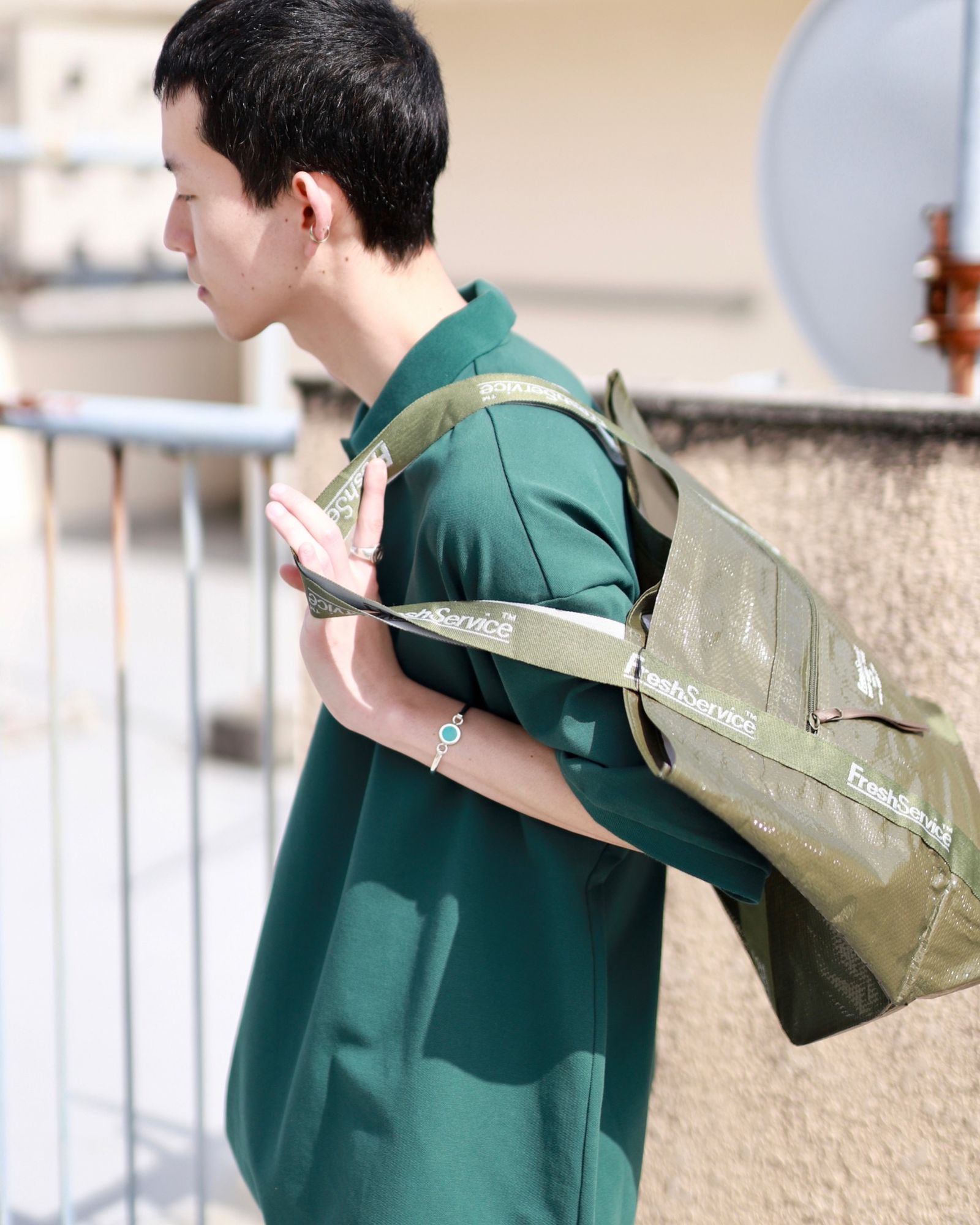 FreshService フレッシュサービス23SS PIQUE JERSEY S/S POLOスタイル