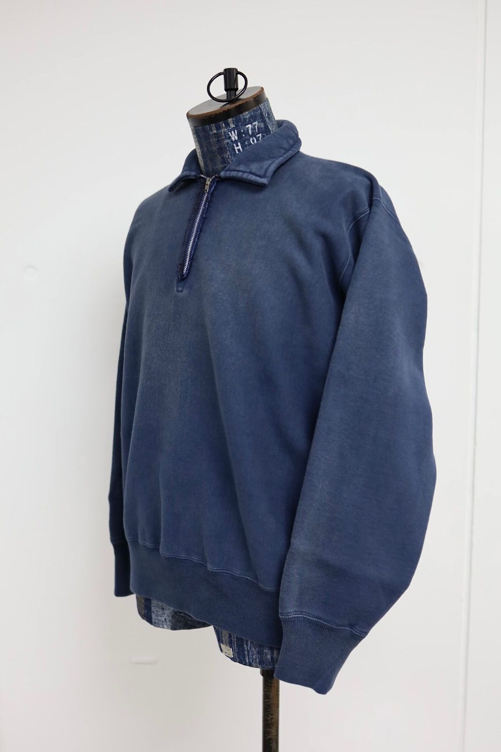 アプレッセ 2026 STYLE1 Vintage Half Zip Sweatshirt(26SAP-05-12)BLUE☆12月27日(土)発売！