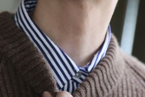 A.PRESSE Fisherman Pullover Sweater style.2021.10.6.