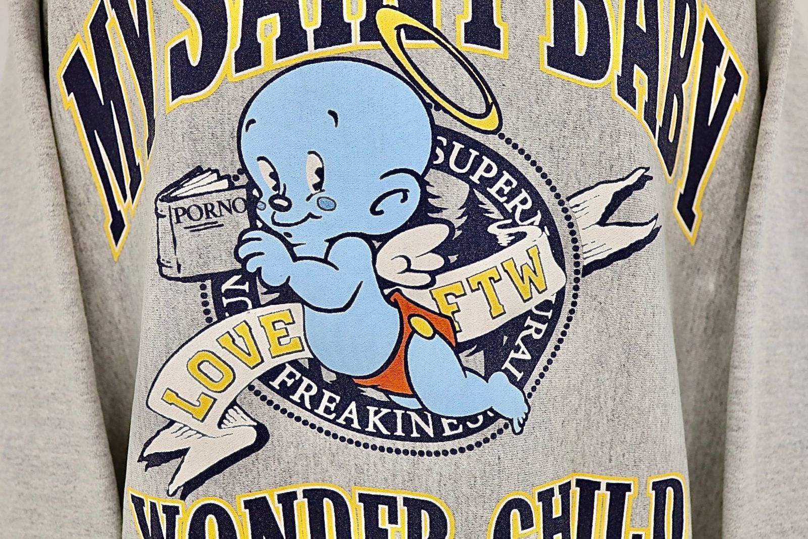 セントマイケル25AW BABY MICAHEL SWEAT (SM-HR1-0000-050)GRAY☆12月13日(土)新作発売！