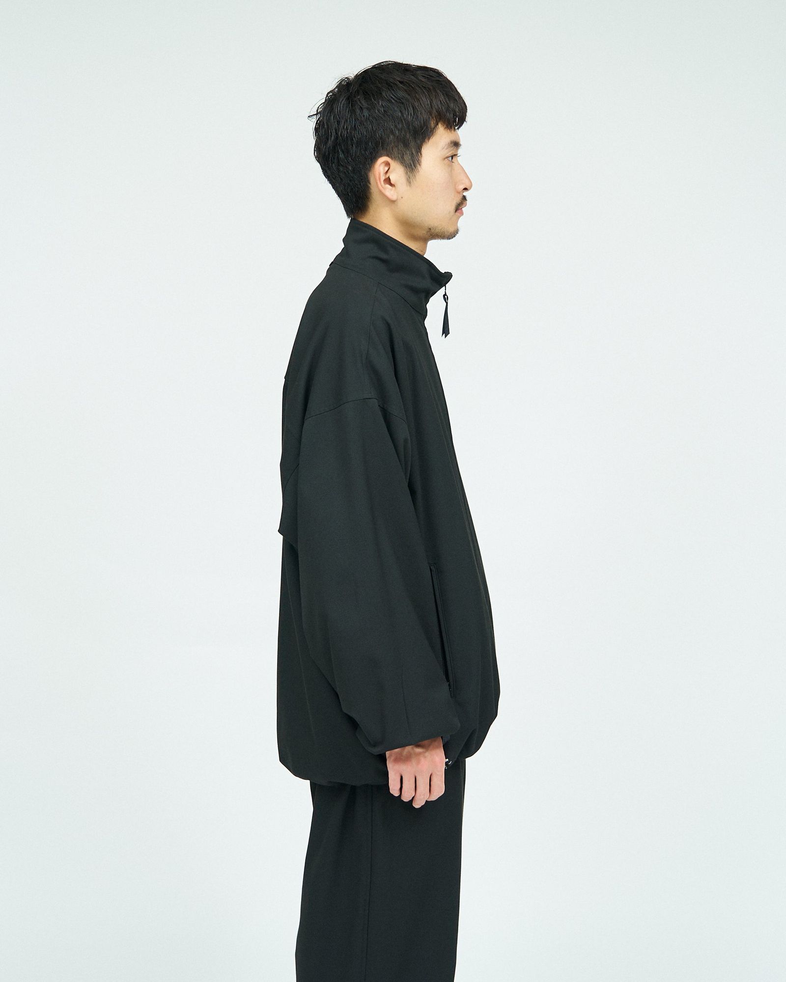 フレッシュサービス WARM CLOTH TRACK BLOUSON w/Octa (FSC243-30174)BLACK
