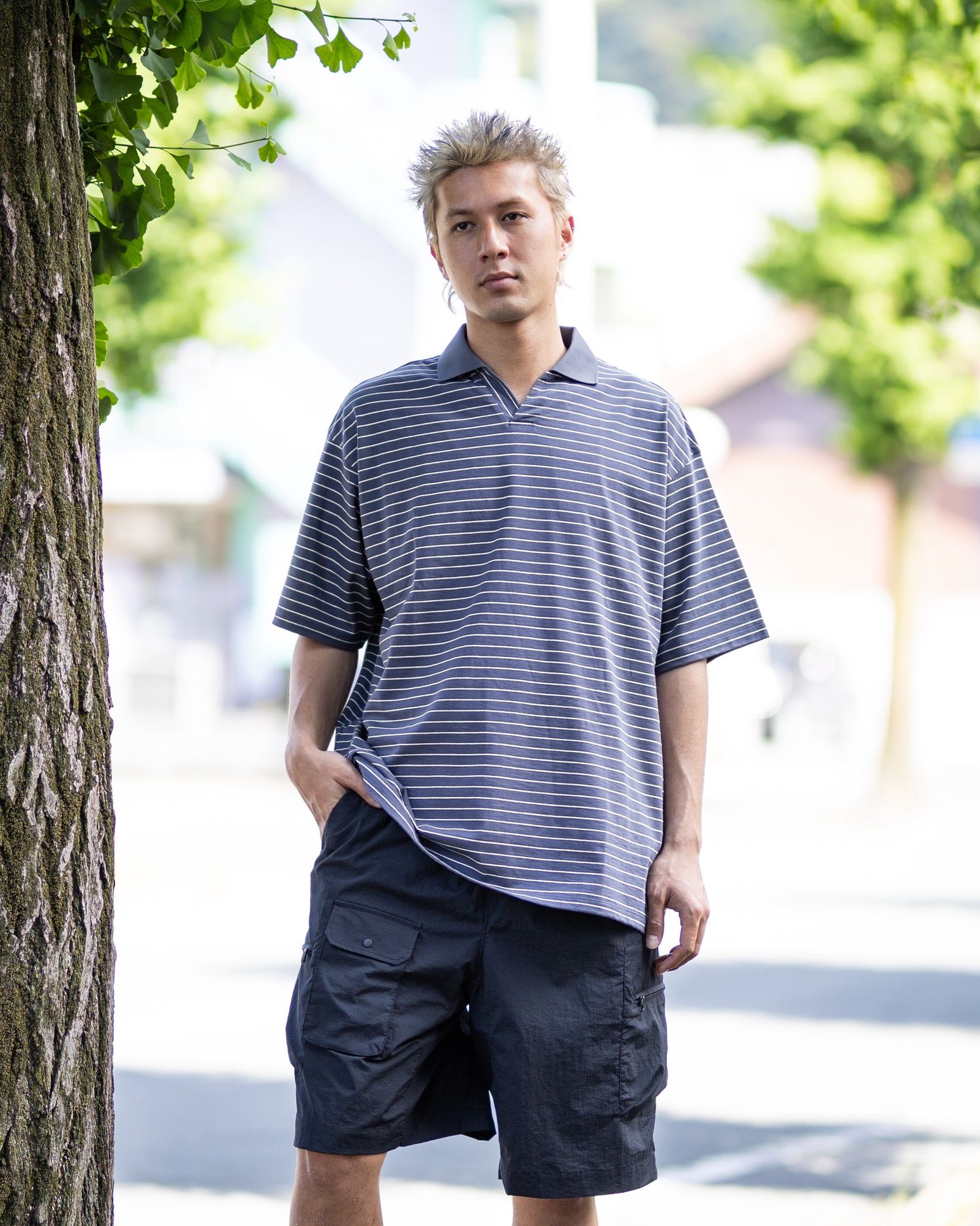 FreshService COMPACT BORDER V-NECK POLO 5月23日(土)11:00~新作発売！