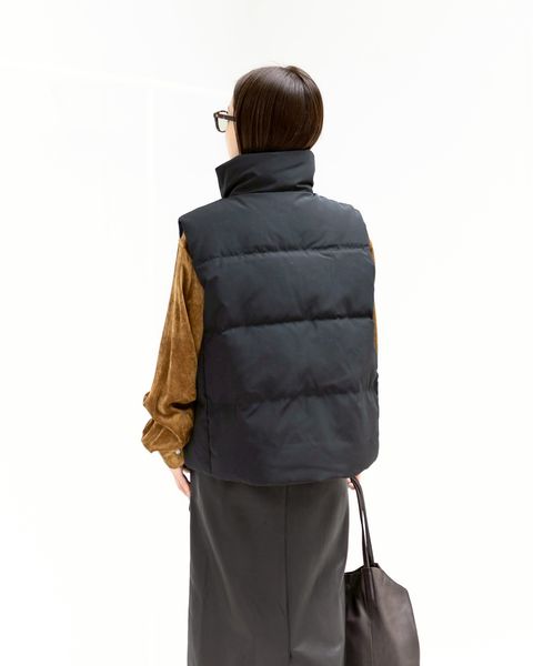 CANADA GOOSE  Grandview Cropped Vest Black Label style 2025.11.08
