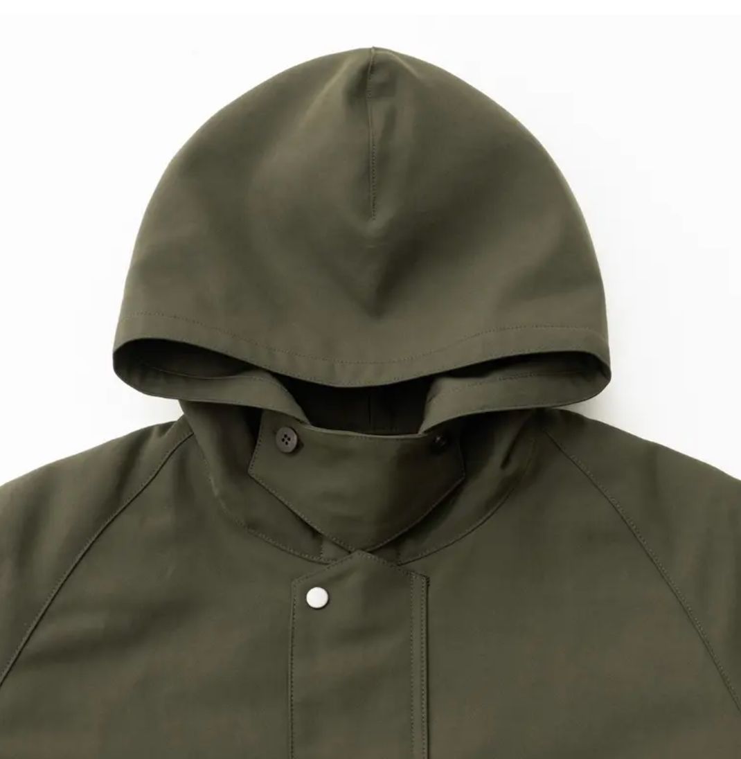 ANOTHER OFFICEアナザーオフィス Hood Neo British Jacket (AOEWPD006)Olive Drab