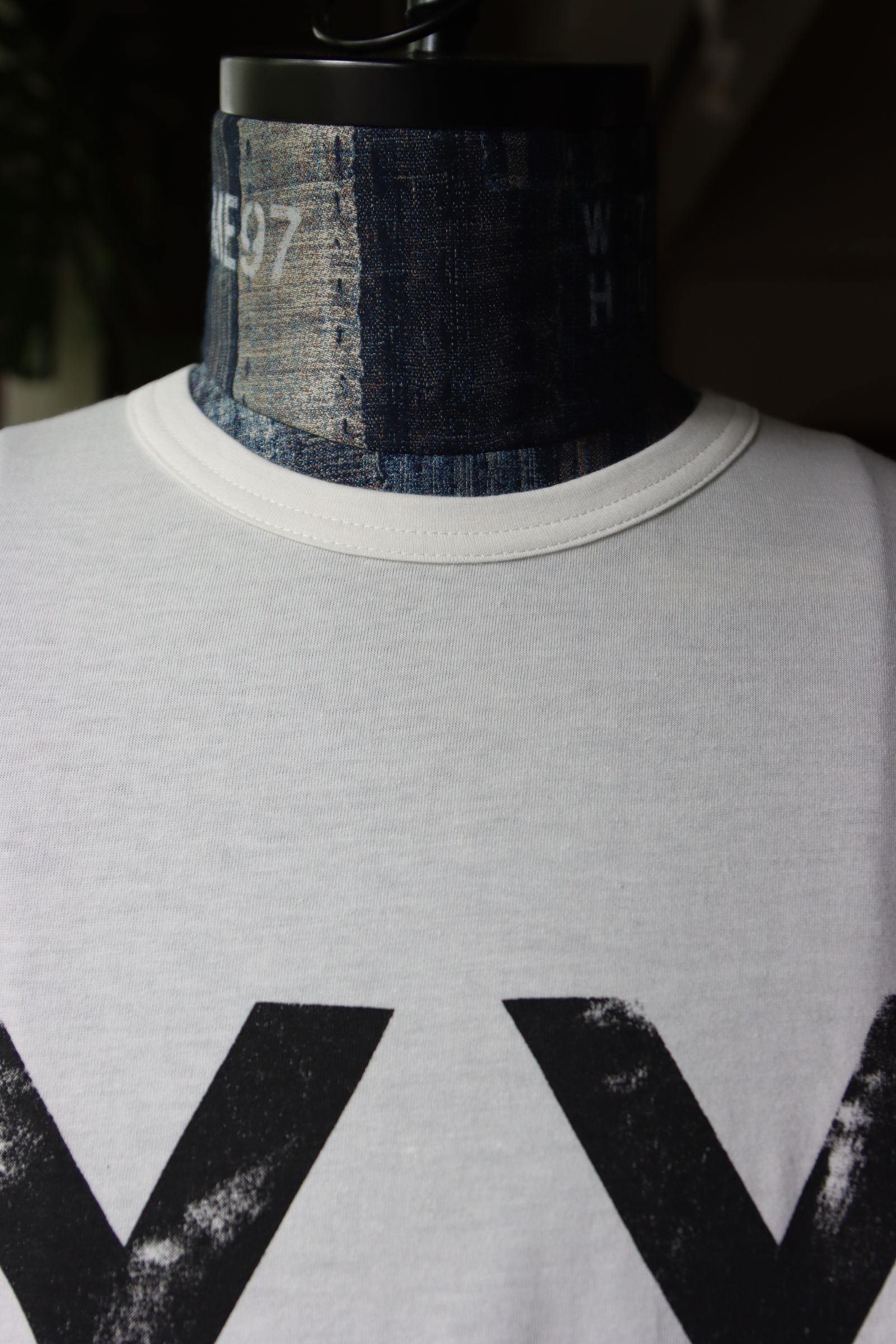 ヨウジヤマモト24SS YYHプリント半袖(HS-T90-989)WHITE