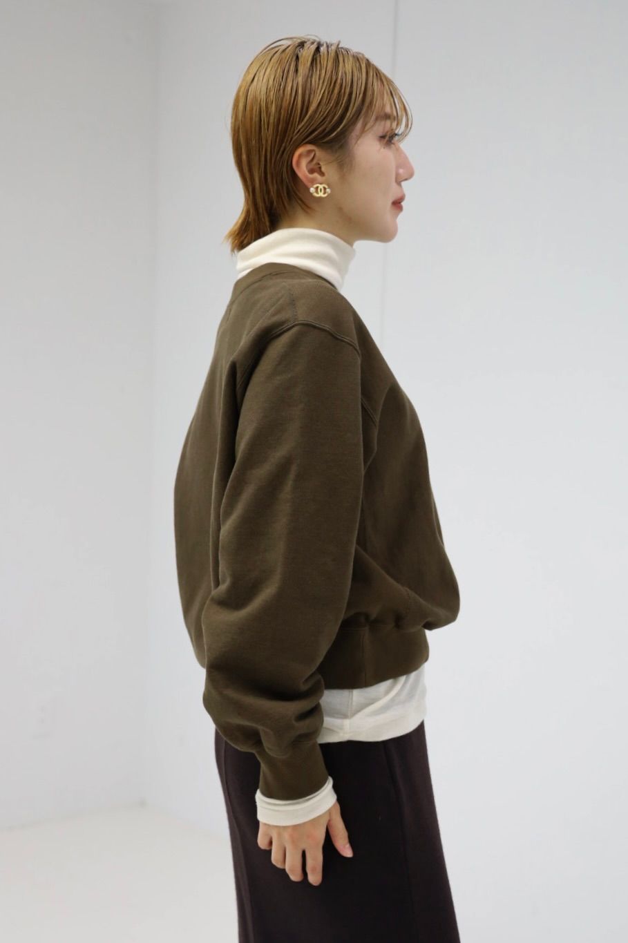 blurhms ROOTSTOCK Soft&Hard Sweat Crew-Neck P/O STYLE.2025.10.28