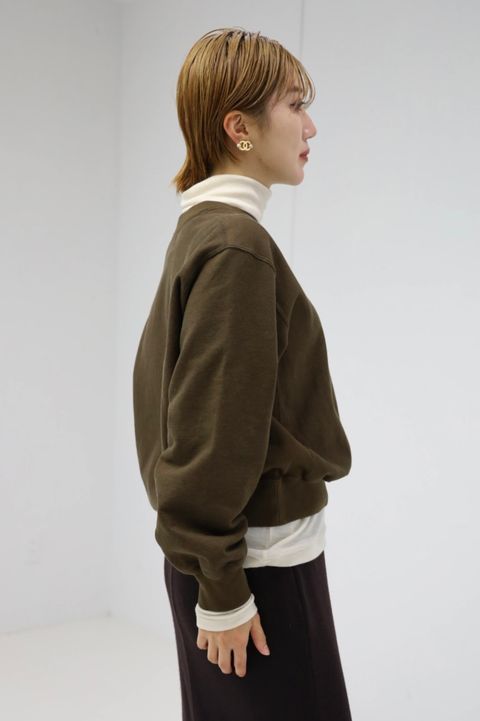 blurhms ROOTSTOCK Soft&Hard Sweat Crew-Neck P/O STYLE.2025.10.28