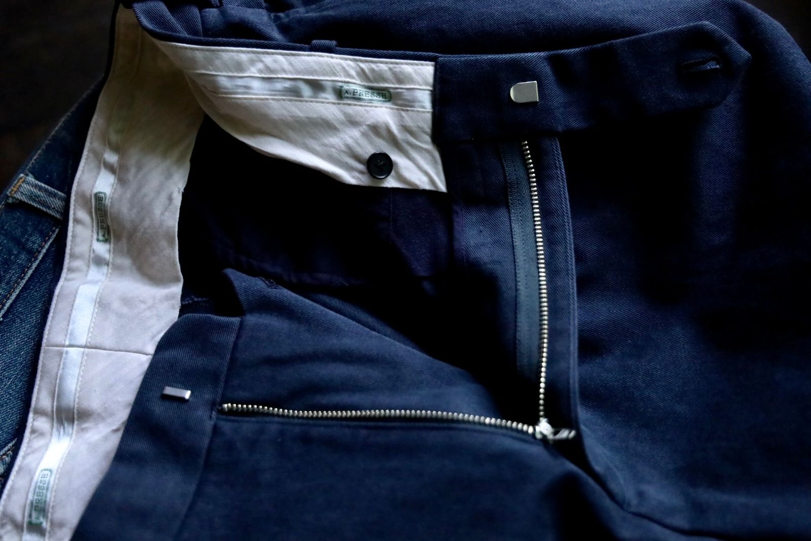 アプレッセ Type.2 Chino Trousers(24AAP-04-12H)NAVY☆8月24日(土)発売！