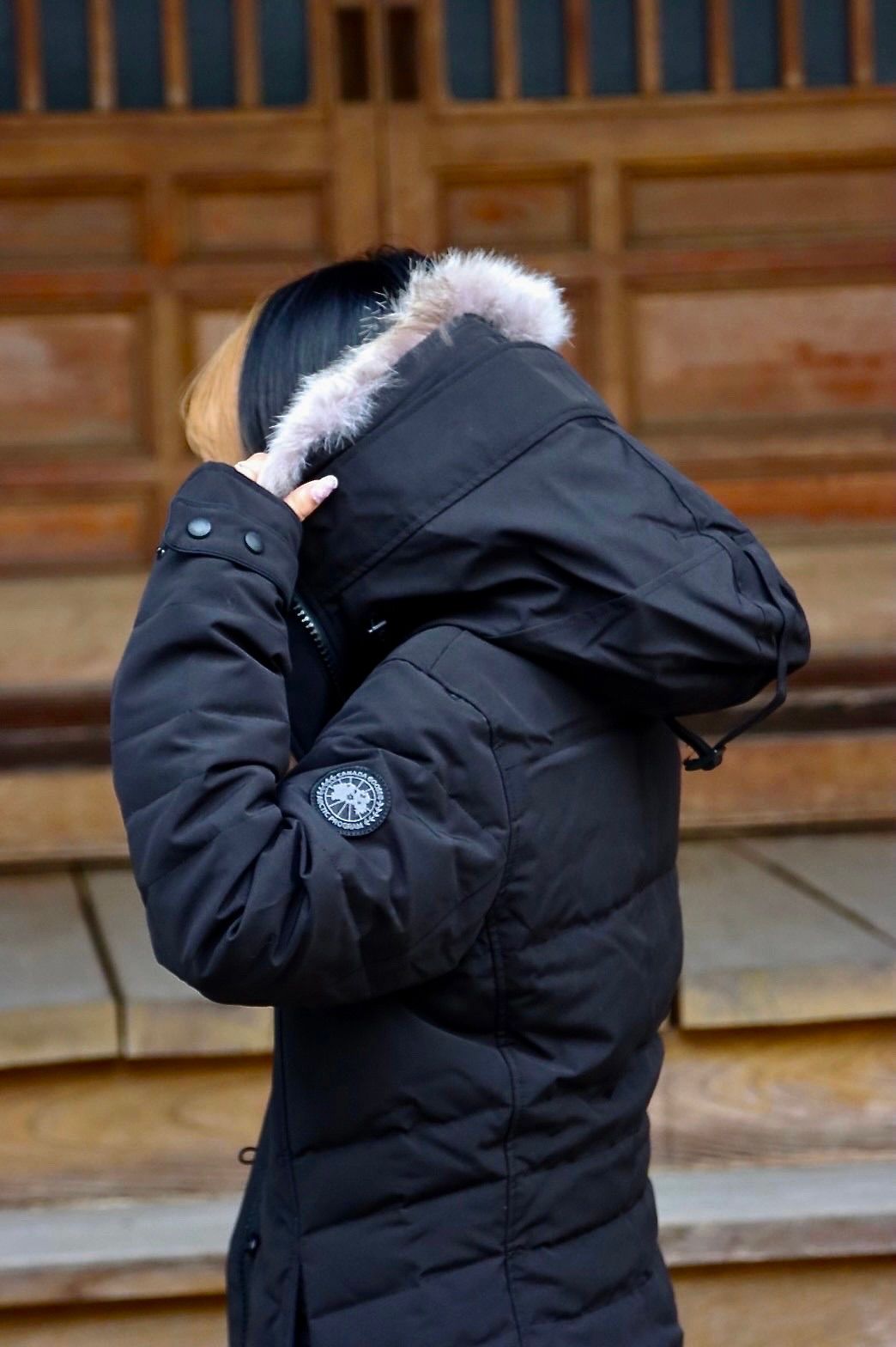 CANADA GOOSE - カナダグースレディース22AW LORETTE PARKA BLACK