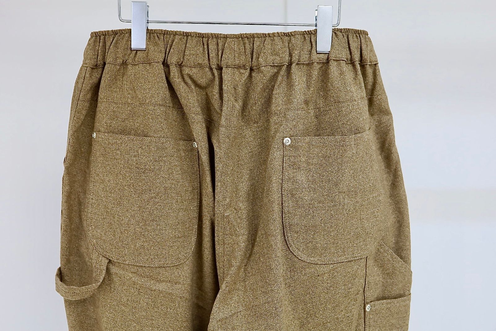 S.F.C 25FW エスエフシー CASHMERE WOOL DOUBLE KNEE PANTS(SFCFW25P08)Beige M