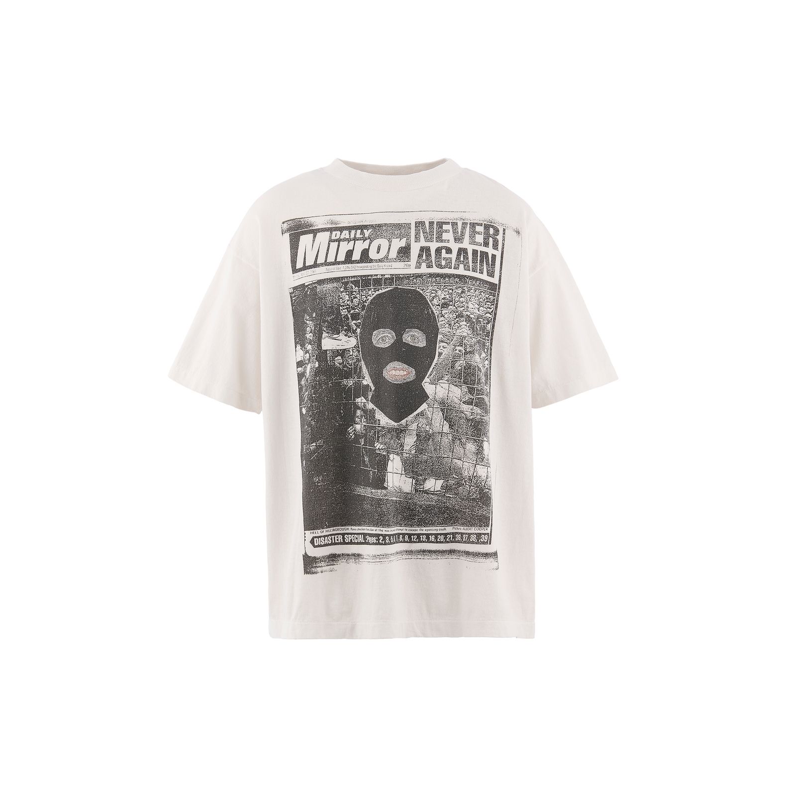 セントマイケル 26SS JR_SS T-SHIRT/MASK(SM-MK8-0000-C02)WHITE☆3月20日(金)発売！