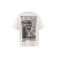 セントマイケル 26SS JR_SS T-SHIRT/MASK(SM-MK8-0000-C02)WHITE☆3月20日(金)発売！