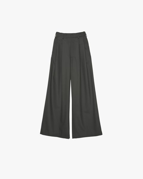 グラフペーパー Women's 25AW Techno Wool Nylon Two Tuck Wide Pants(GL253-40319)GREEN☆9月27日(土)発売！