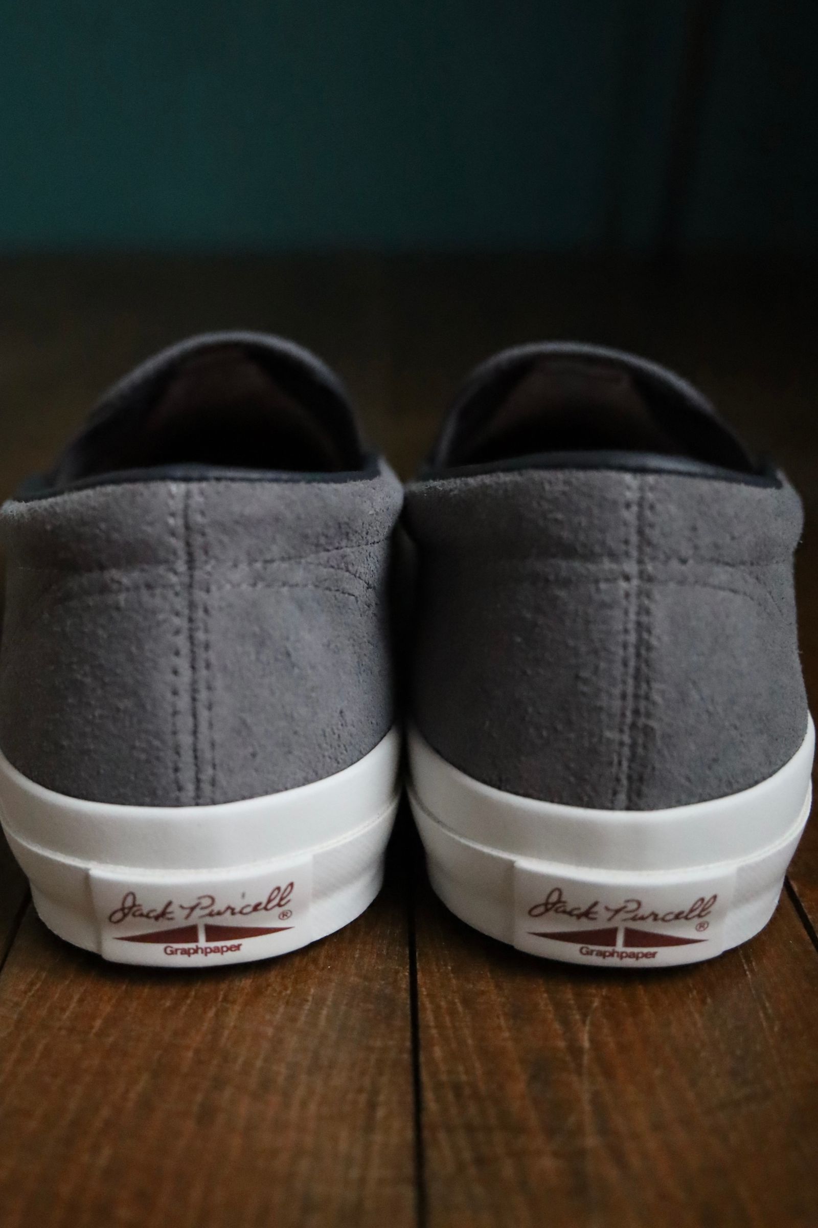 グラフペーパー Jack Purcell for Graphpaper Slip-on(GU243-90011)GRAY